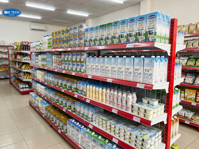 Báo giá kệ trưng bày sữa Huế mới nhất